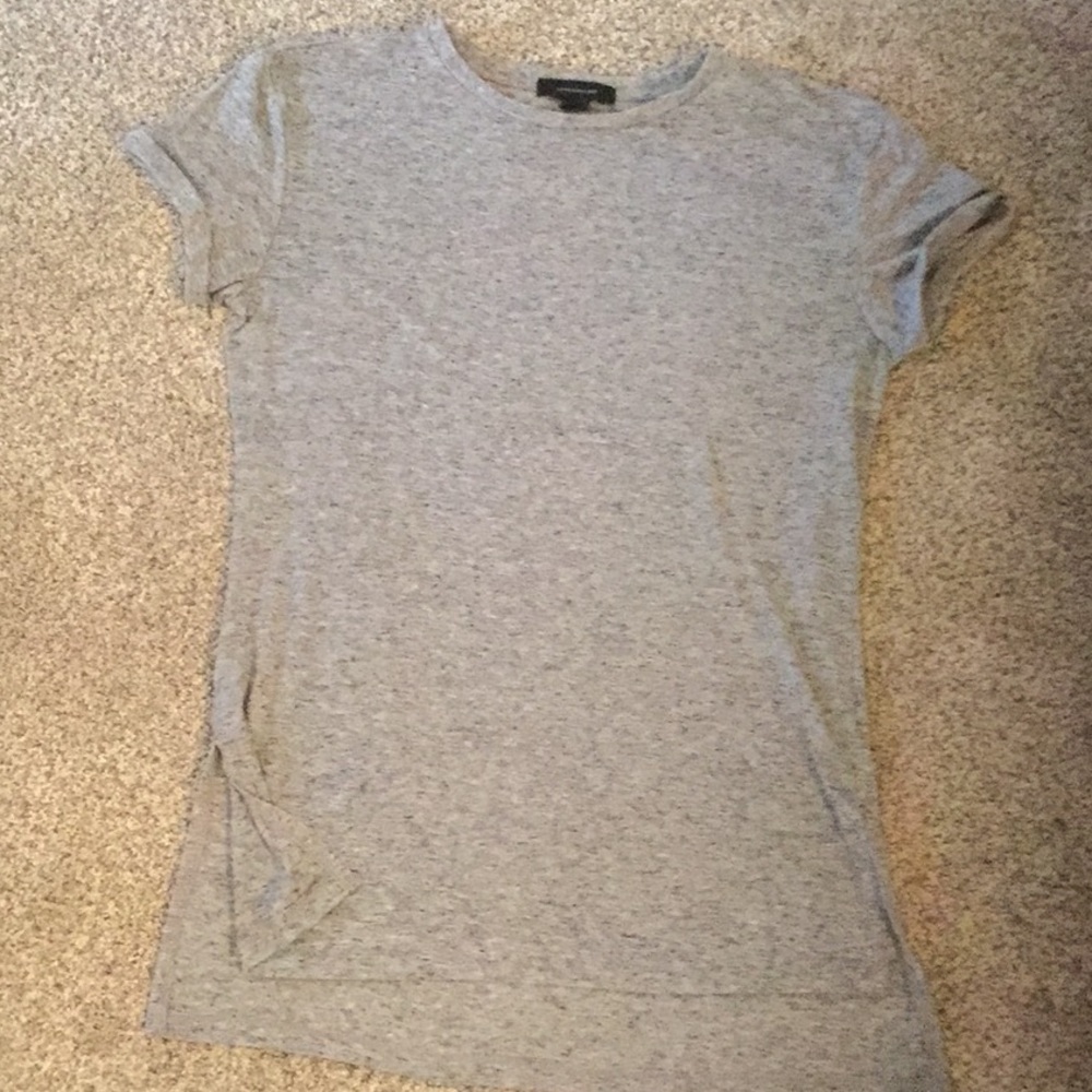 Long grey t-shirt